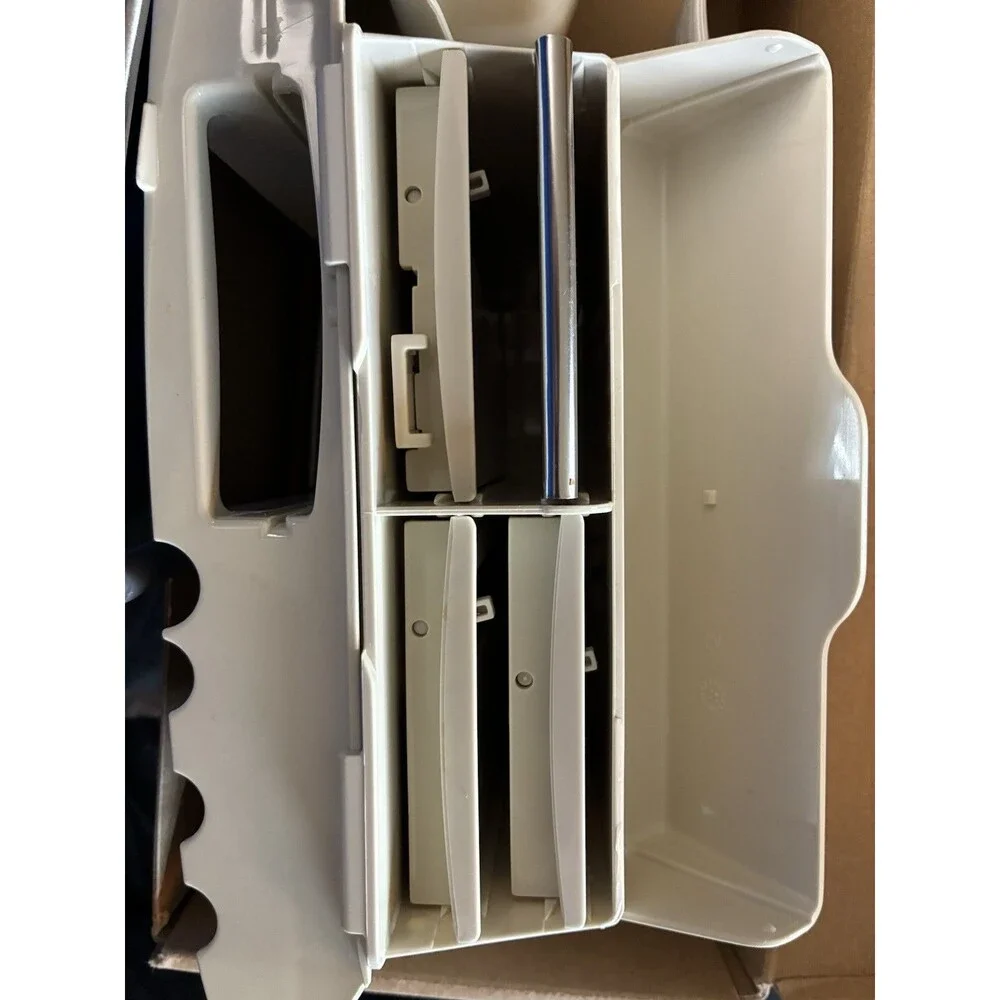 Pampered Chef Ultimate Mandoline Slicer Complete With All 4 Blades #1109 EUC